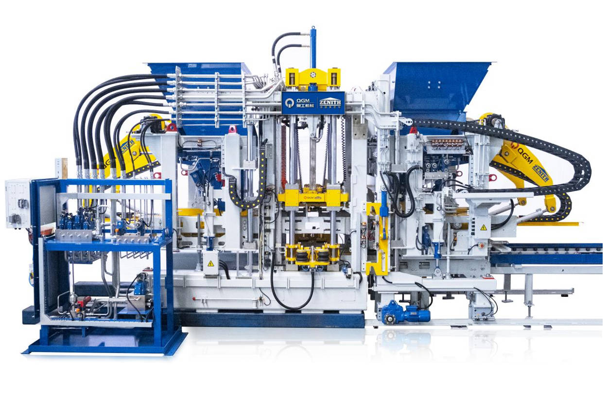 Derinant vokiečių tikslią inžineriją su kinų išradingumu, Quangong ZN1000-2 plytų gamybos mašina sukurta aukštos kokybės gamybai.