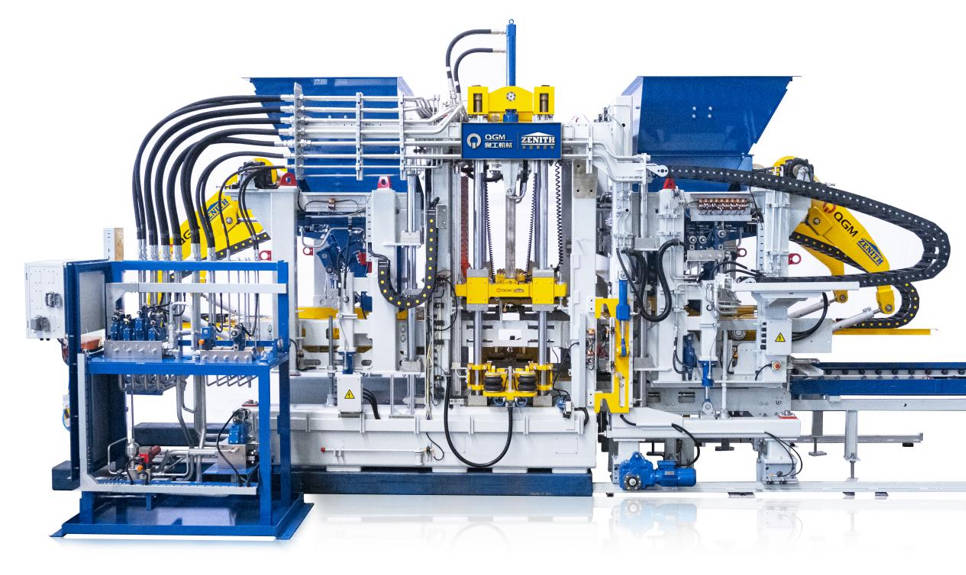 Pažangi plytų mašina, skirta didelio našumo betoniniams blokams